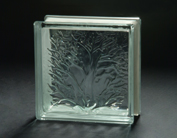 Coral Glass Block