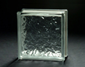 Ice Shadow Glass Block