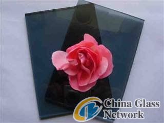 dark grey float glass