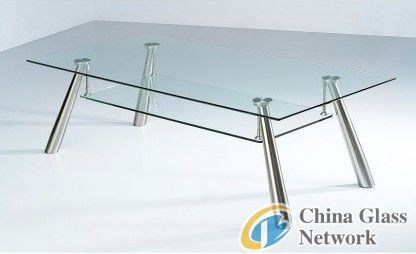 Tempered glass table-clear