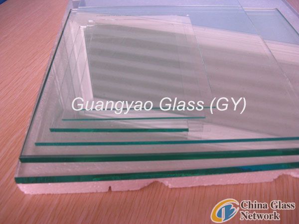 Guangyao 2.5mm 2.7mm 3.0mm 3.5mm 3.8mm 4.0mm 5.0mm clear float glass