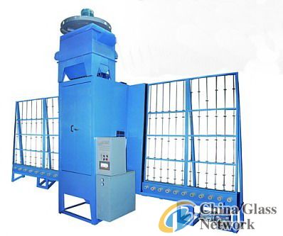 Glass sandblasting machine