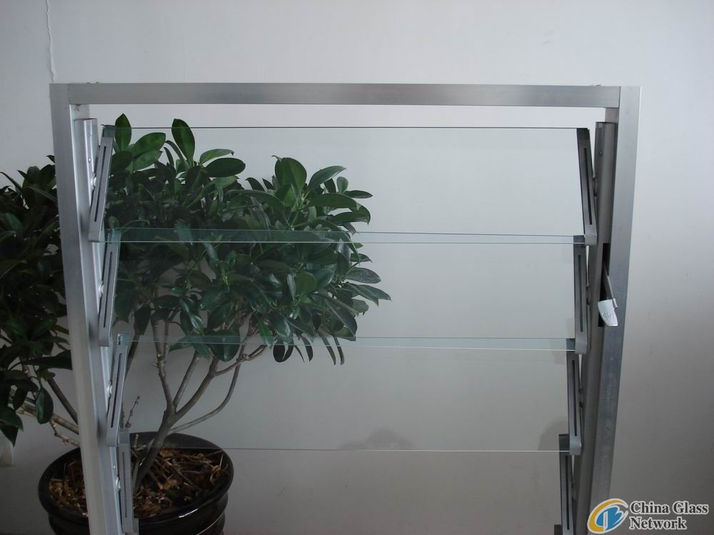 4mm-6mm clear louver glass