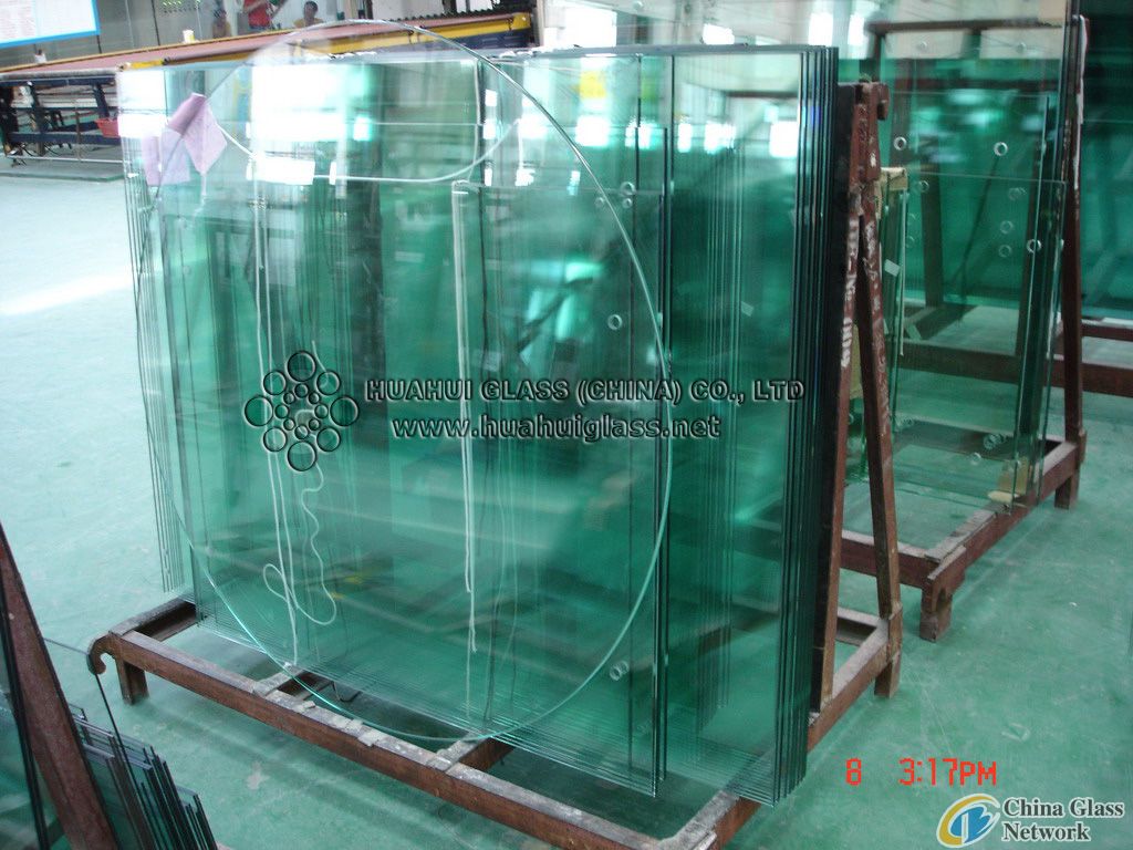 15mm clear tempered glass