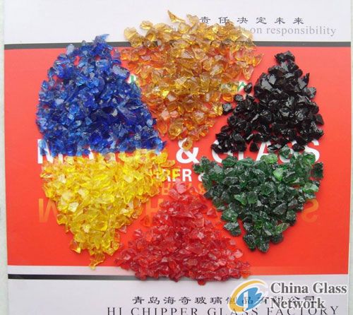 crushed glass granula