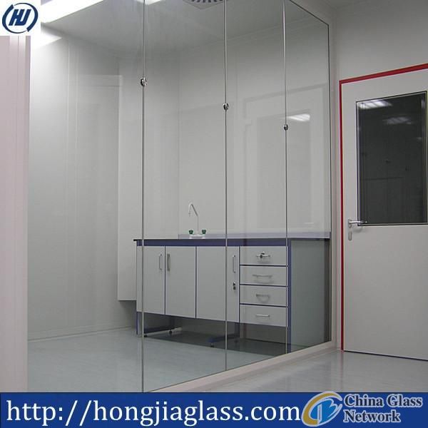 Glass partition