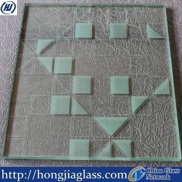 Silk screen printing glass