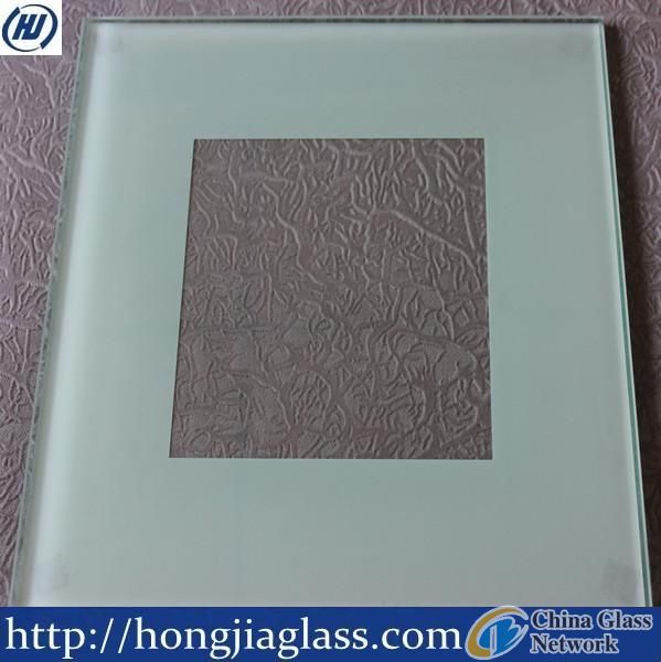 Tempered ceramic frit glass