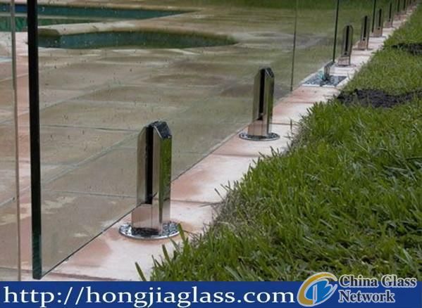 Balustrades toughened glass