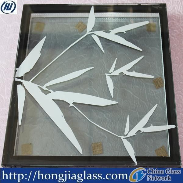 Art insulating glass