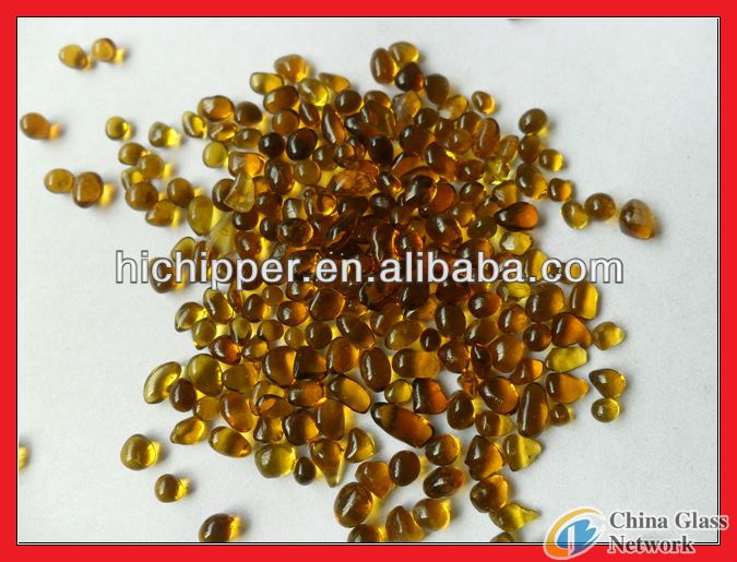 amber glass beads