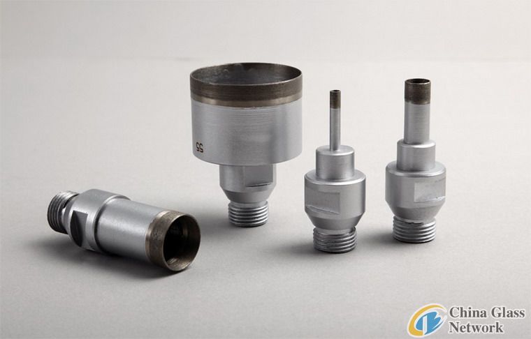 diamond core drill bit for glass/glass drill bit