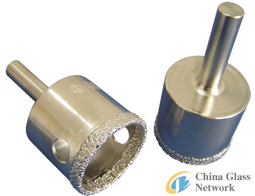 electroplated diamond drill bit for glass/diamond hole saw