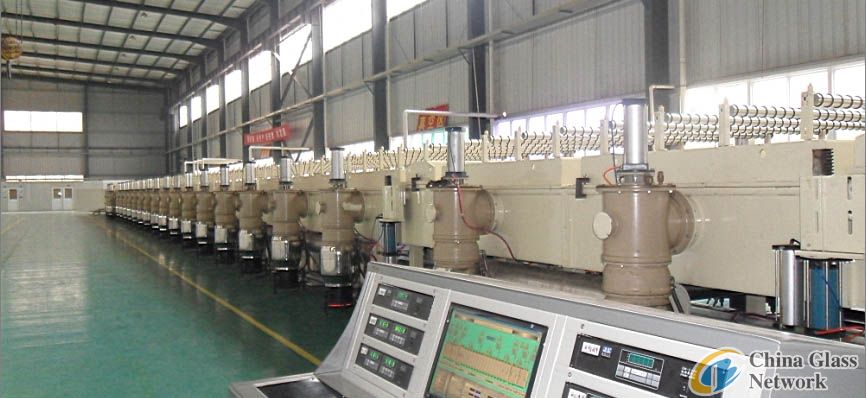 Production line for VIP/STP vacuum insulated panel