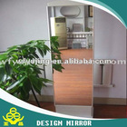 Thickness is1.5-6mm dressing mirror