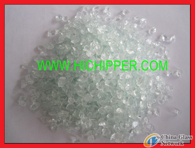 0.5-1.0MM glass chips for water treatment