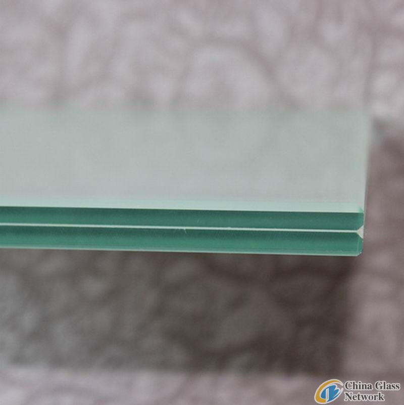 8mm+0.38mm PVB+8mm Milke White Laminated Safety Glass with AS/NZS2208: 1996