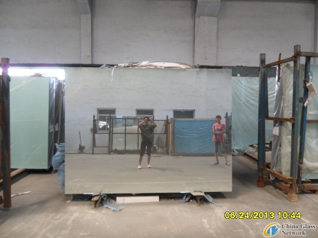 yulong float glass aluminium coated mirror sheet