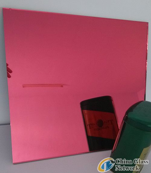 3-12MM  Rose-red mirror glass