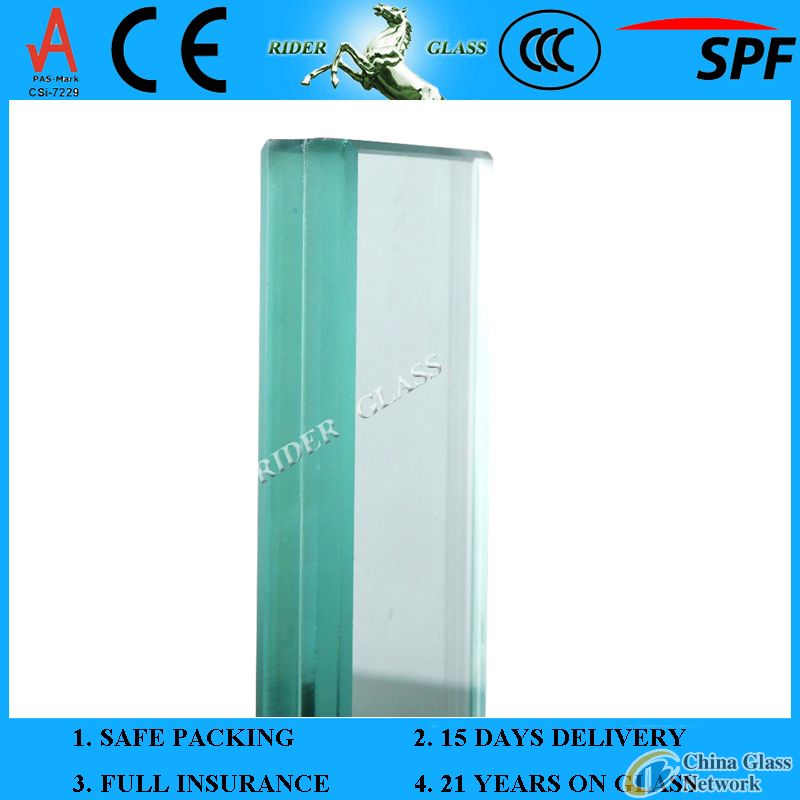 6.38-42.3mm Laminated Glass