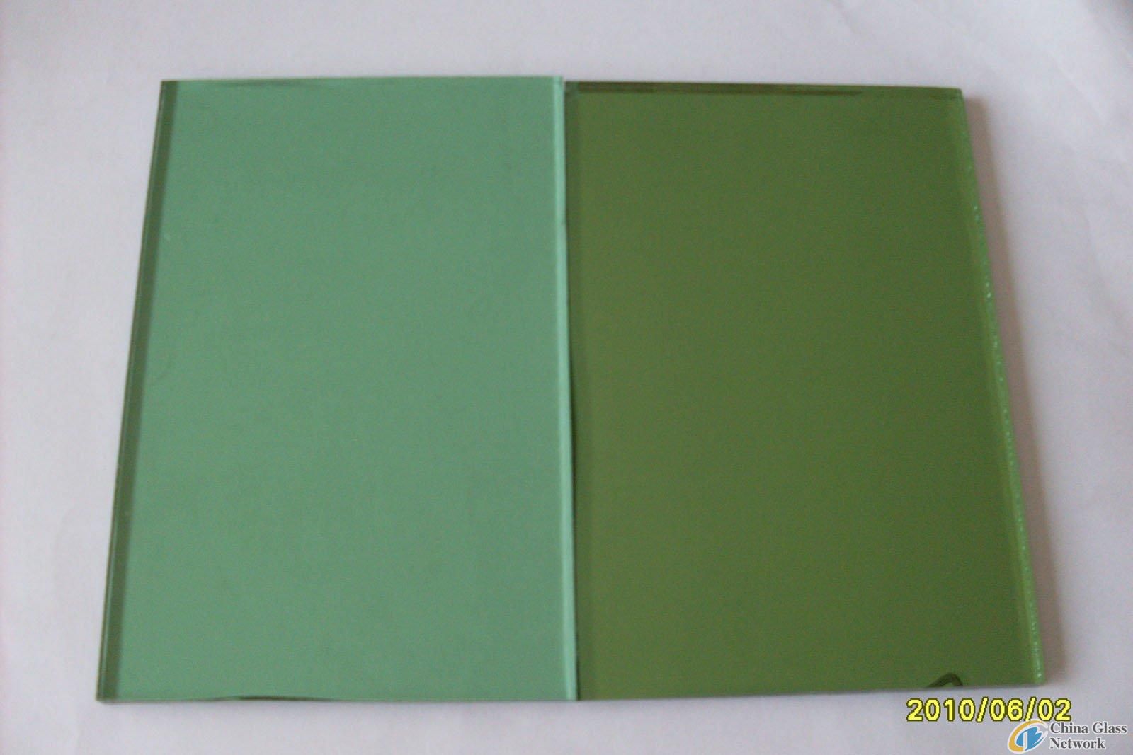 4mm 5mm 6mm green glass, F green glass, dark green glass, green reflective glass