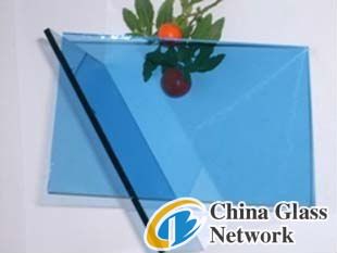 dark blue float glass