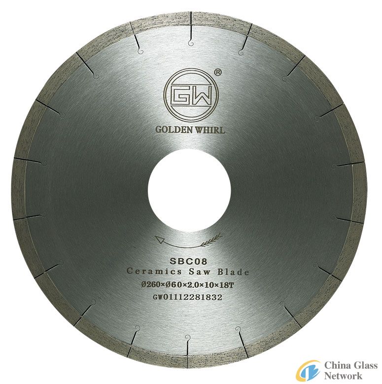 Welded Ceramic saw blade 260