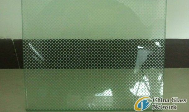 safety glass suitable for stage/anti-slip glass for floor