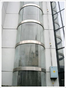 curved tempered laminated glass