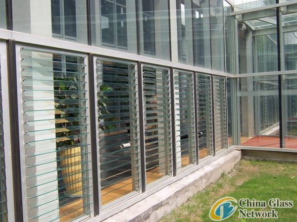 louver glass  for the window ,doo