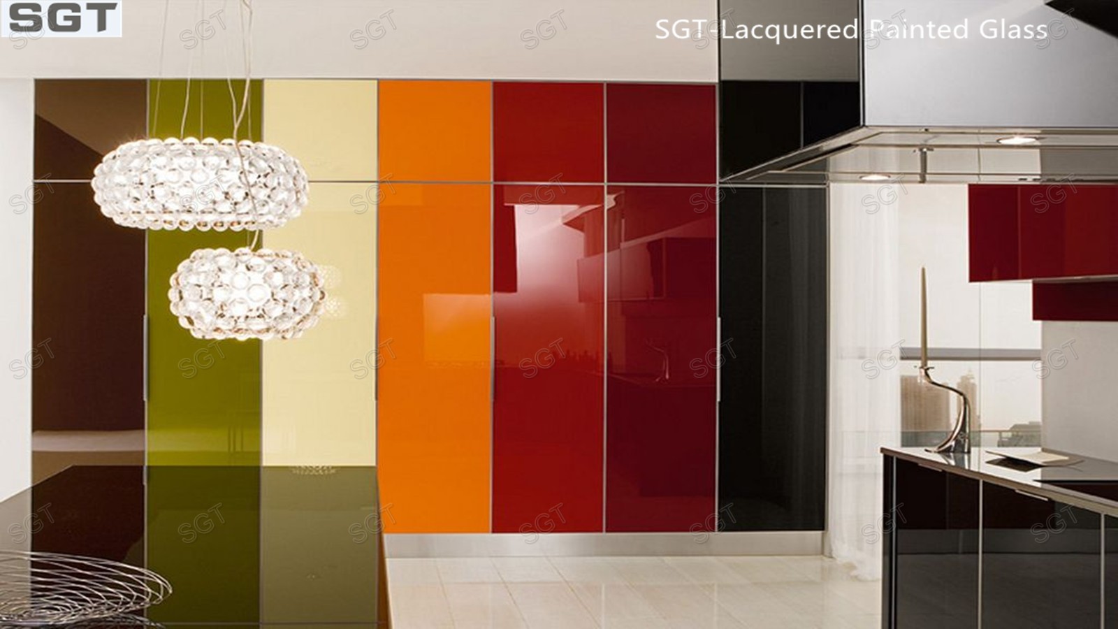 Lacquered Glass &Painted Glass