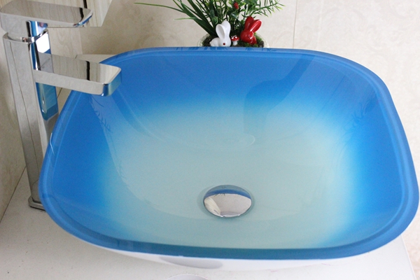 Coloured Glass Washing Basin n-260