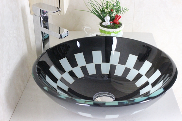 Modern Bathroom Glass Basin n-262