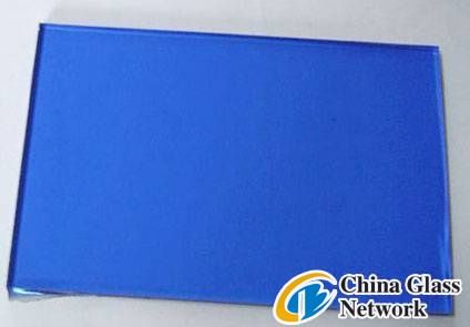 4mm-12mm dark blue float glass