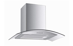 range hood glass