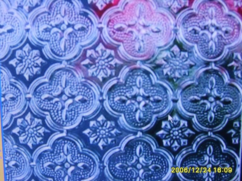 patterned glass