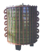 glass-lined plate type condenser
