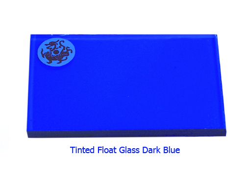 Sell dark blue float glass