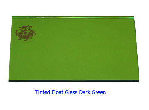 Sell dark green float glass