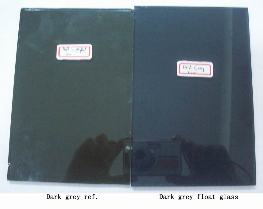 Sell dark grey float glass