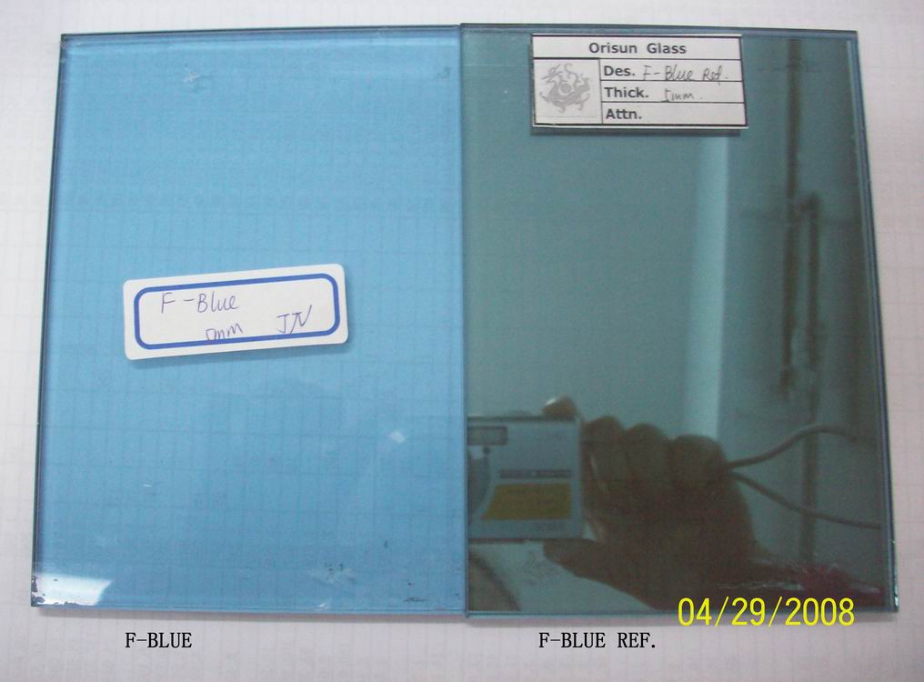 Sell F-blue float glass