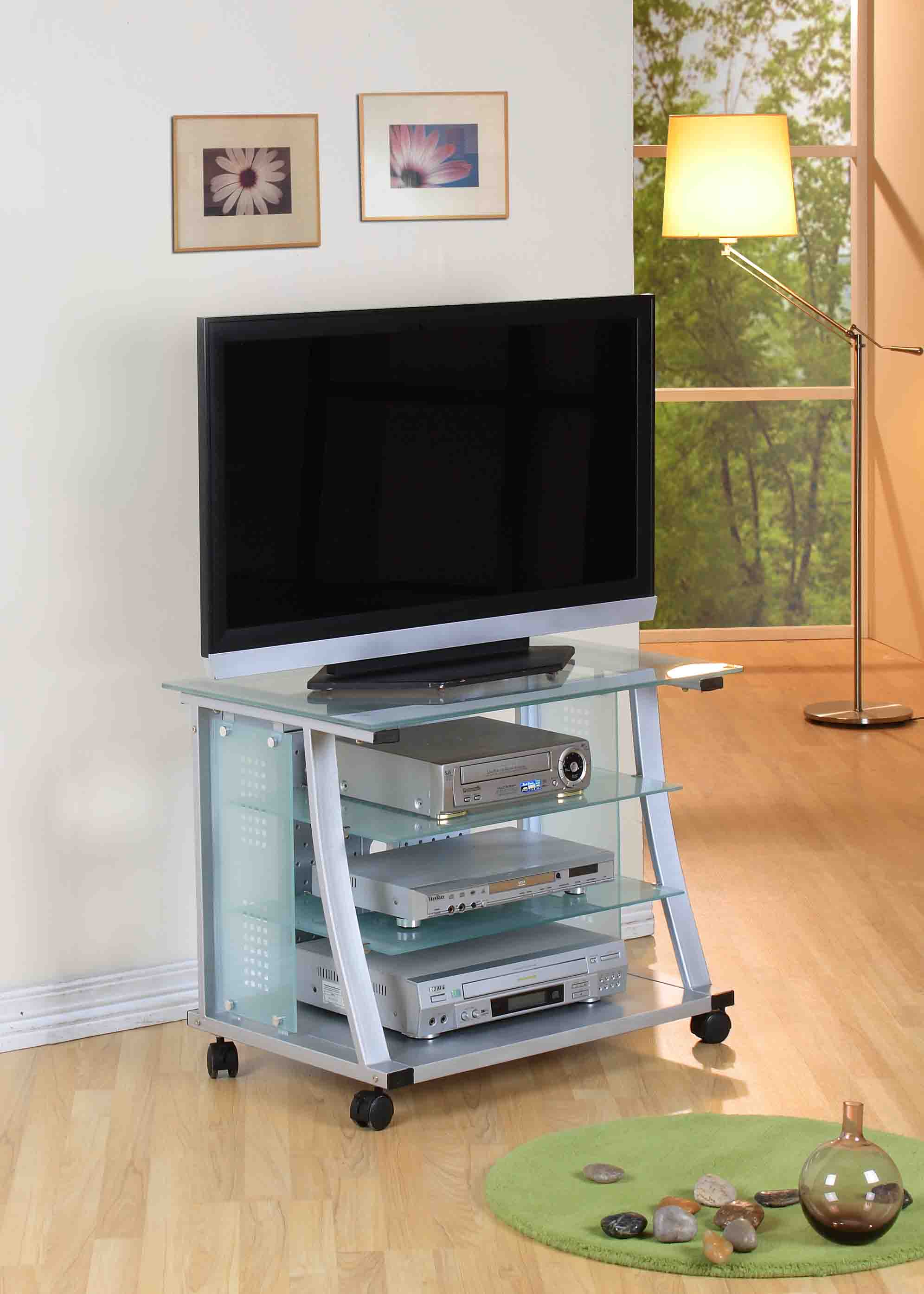 Glass Application - Plasma TV Stand