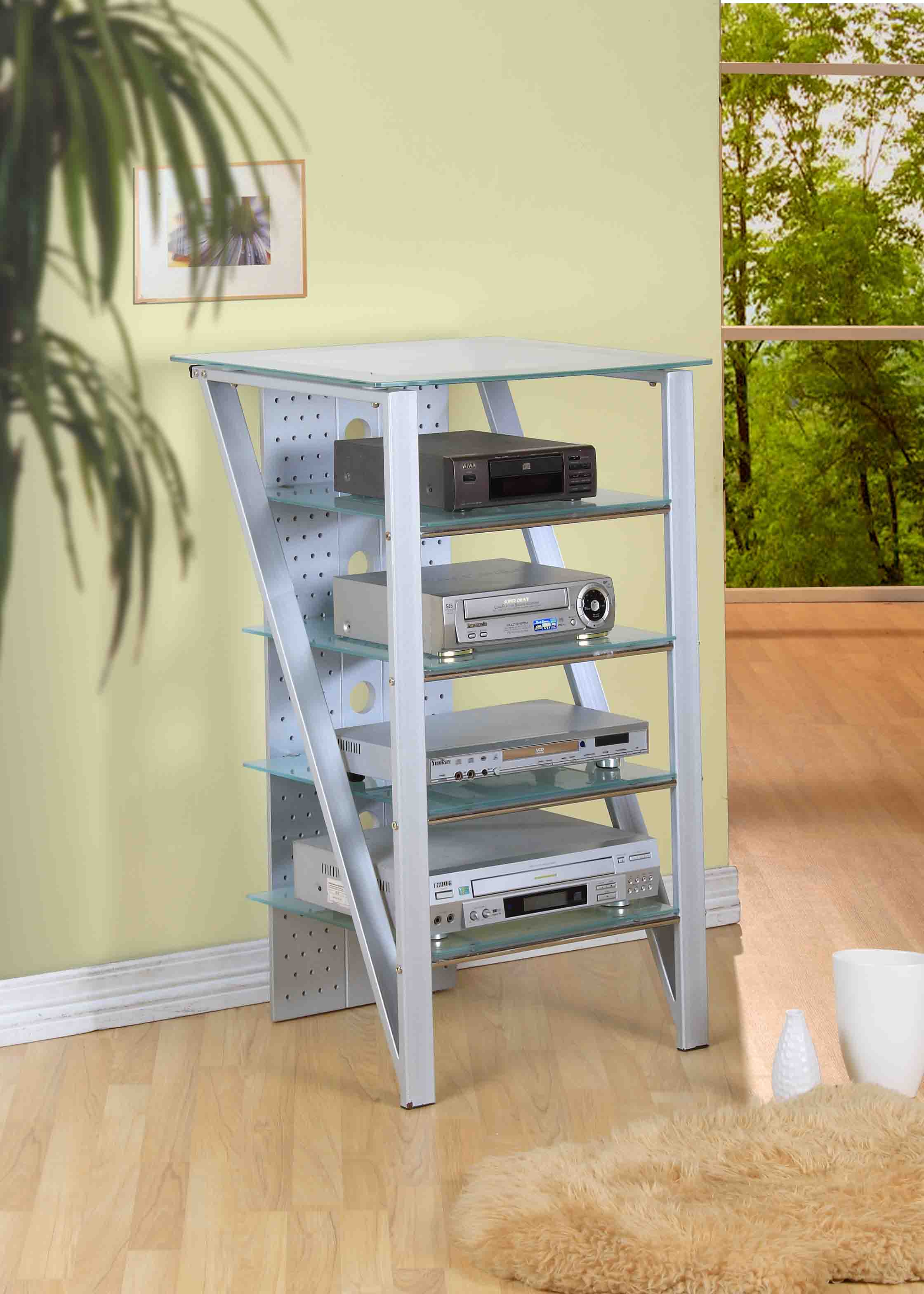 Glass Application - CD/DVD Racks