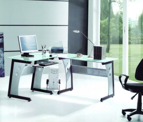 Glass Application - Office Desk