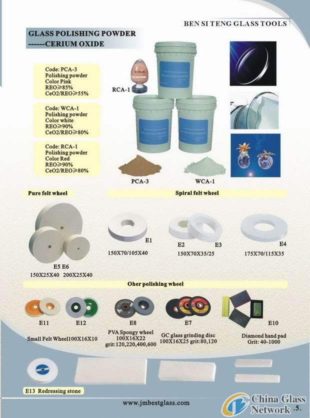 glass polishing powder