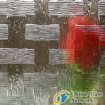 woven  pattern glass