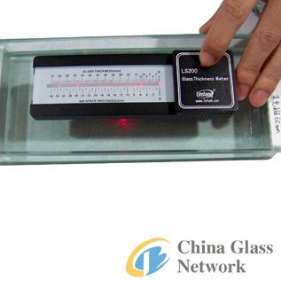 LS200 Glass Thickness Meter，glass thickness gauge, Glass & Air Space Laser Thickness Gauge, Glass &