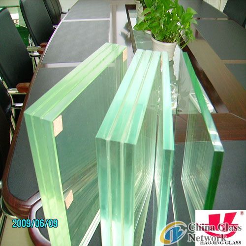 12.38 clear laminated glass