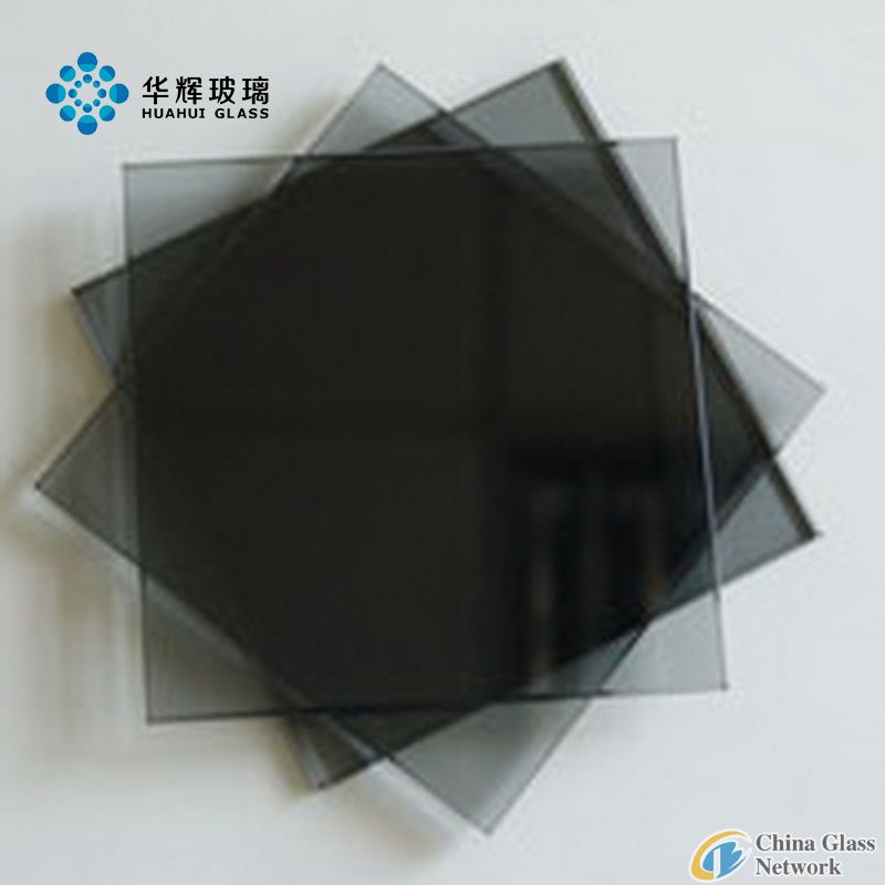 dark grey float glass