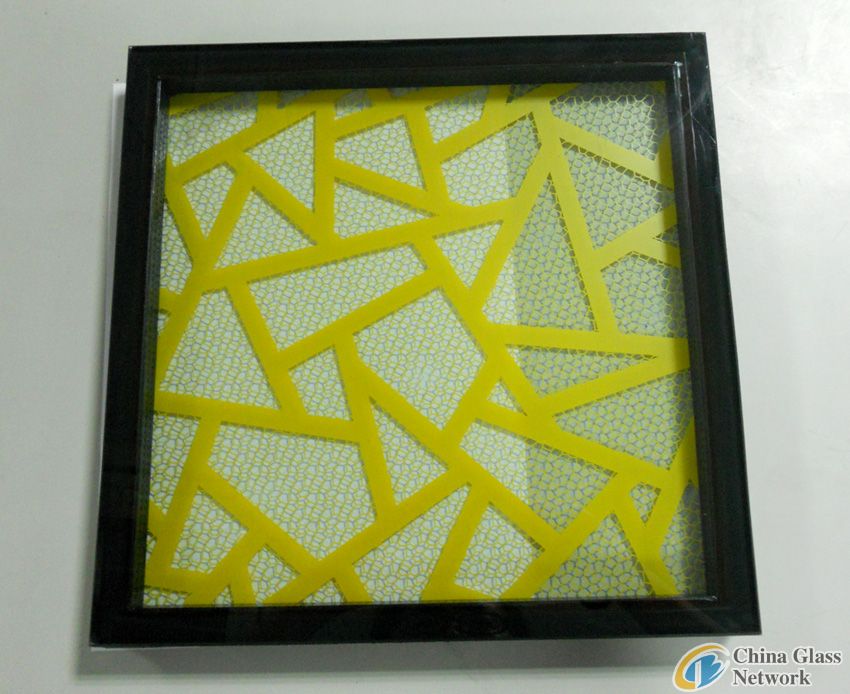 insulating glass silk-screen printed glass